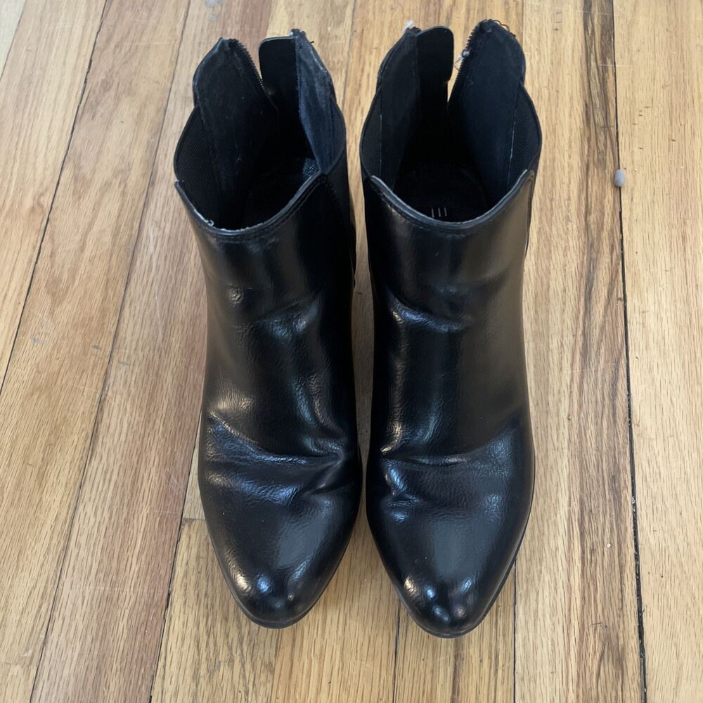 ESprit Women's Open Toe Ankle Boots & Booties Fashion, Black, Size 6 M
